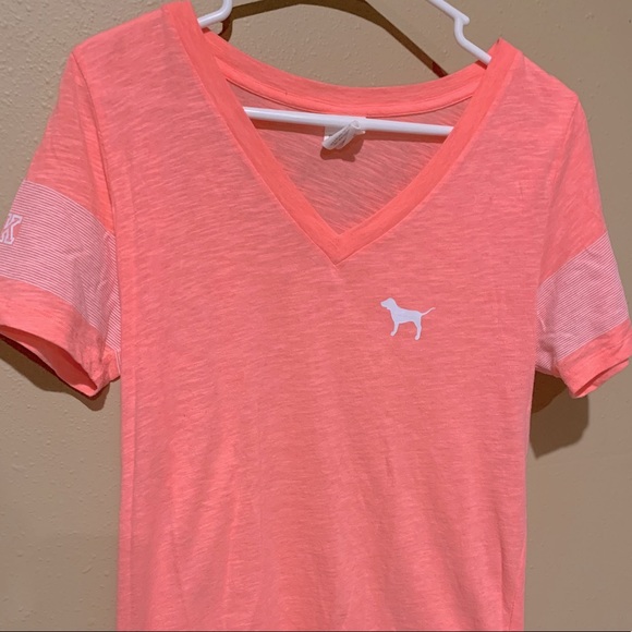 PINK Victoria's Secret Tops - PINK (Victoria’s Secret) v-neck t-shirt